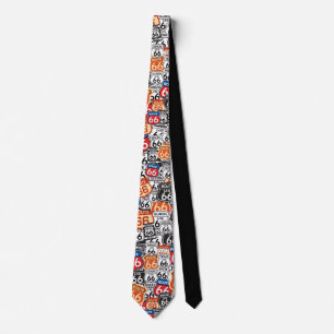 Route 66 Road Signs Tie
