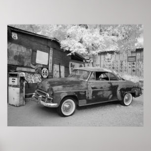 Route 66 Rust Poster