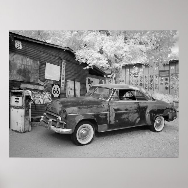 Route 66 Rust Poster (Front)