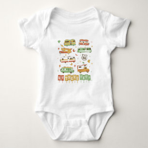 Route 66 RV There Yet Baby Bodysuit