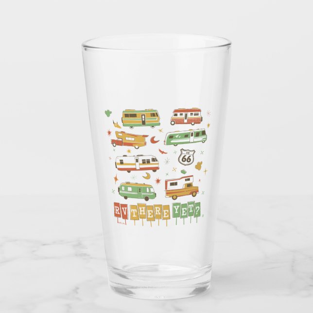 Route 66 RV There Yet Glass (Front)