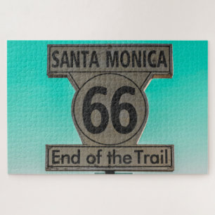 Route 66 Santa Monica. Jigsaw Puzzle