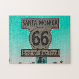Route 66 Santa Monica. Jigsaw Puzzle