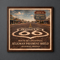 Route 66 Seligman Pavement Shield