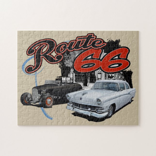 Route 66 Service Jigsaw Puzzle (Horizontal)