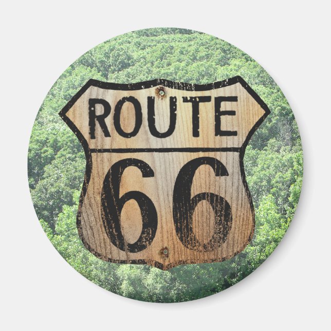 Route 66 Sign - Multiple Products Magnet (Front)