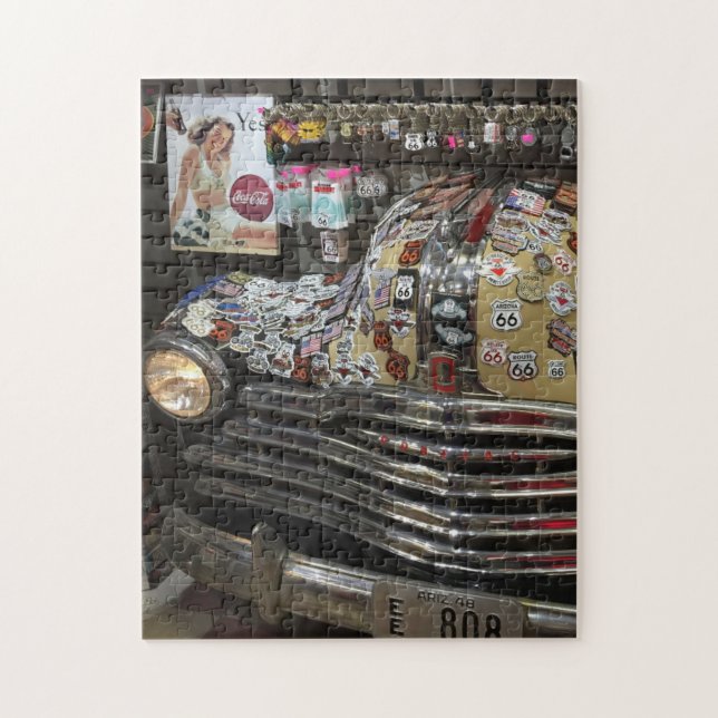 ROUTE 66 SOUVENIR SHOP JIGSAW PUZZLE (Vertical)