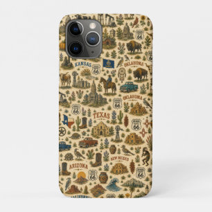 Route 66 States Pocket Tour iPhone 11 Pro Case