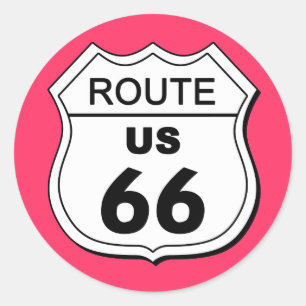 Route 66 Sticker