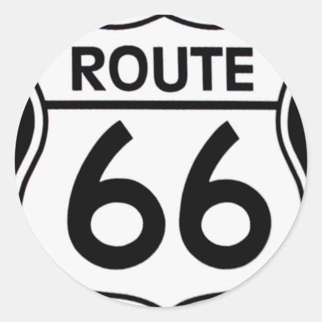 "ROUTE 66" stickers (Front)