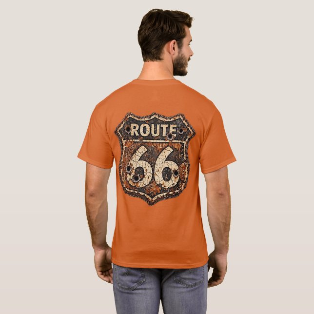 Route 66 T-Shirt (Back Full)