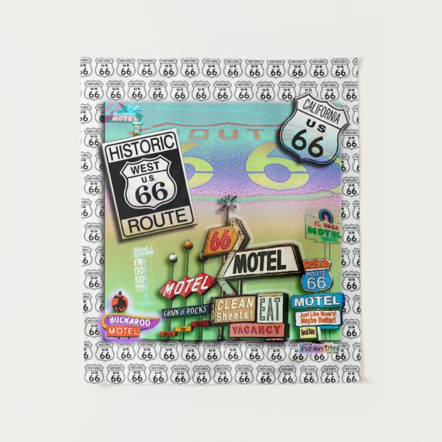 ROUTE 66 TAPESTRY (Front)