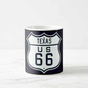Route 66 Texas Coffee Mug