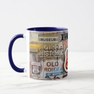 Route 66 the Mother Road Mug