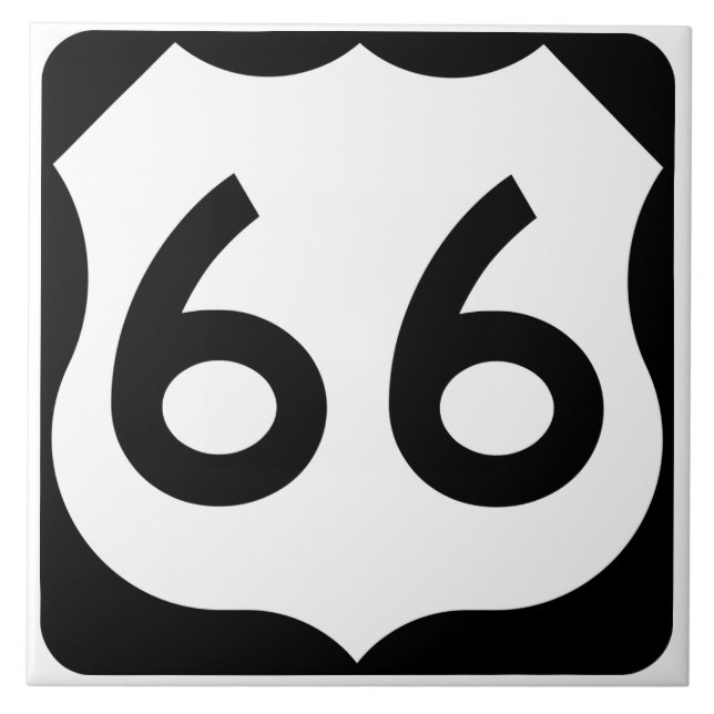 Route 66 tile (Front)