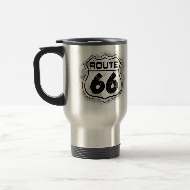 Route 66 travel mug (Left)