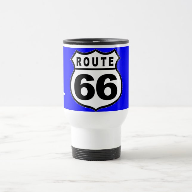 ROUTE 66 TRAVEL MUG (Center)