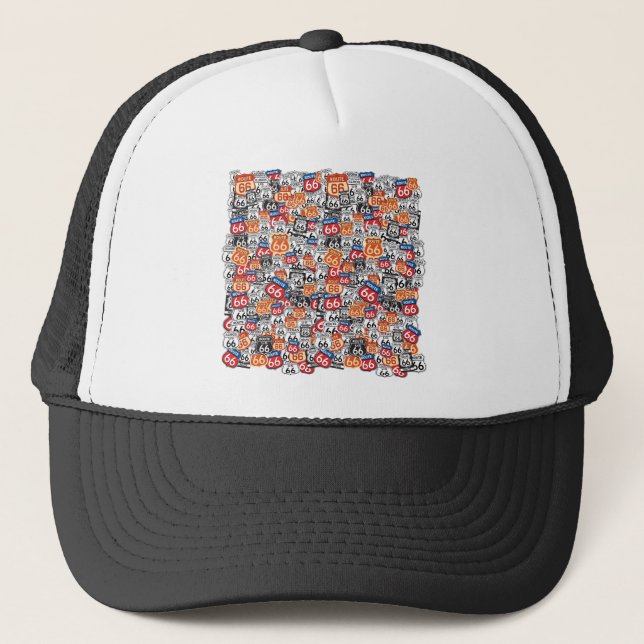 Route 66 trucker hat (Front)