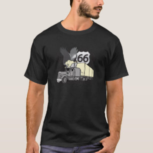 Route 66 Trucker T-Shirt