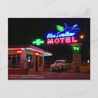 Route 66: Tucumcari, New Mexico Postcard