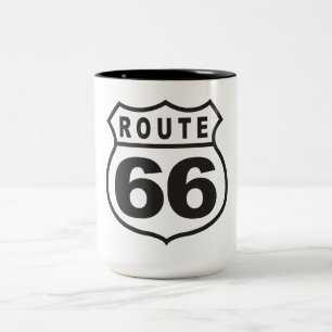 Route 66 Two-Tone coffee mug