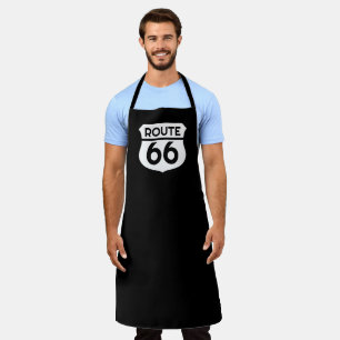Route 66 United States highway sign custom BBQ Apron