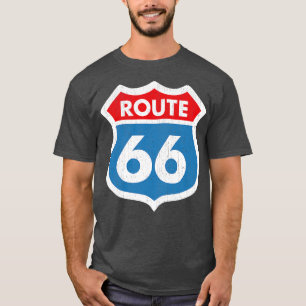 Route 66 Weathered T-Shirt