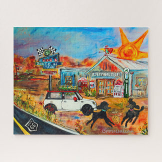 Route 66 with Marvin and the Poodles PUZZLE