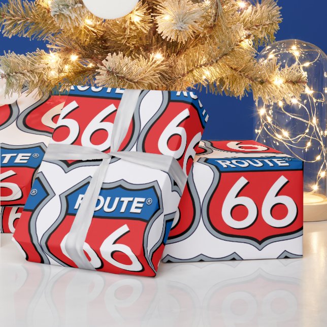 Route 66 wrapping paper (Holidays)