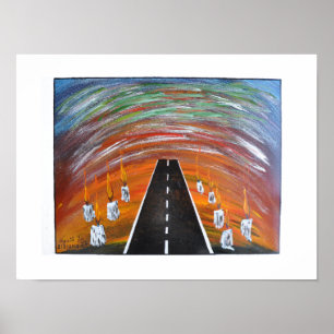 Route de souffrance /    Paper (Matte) Poster