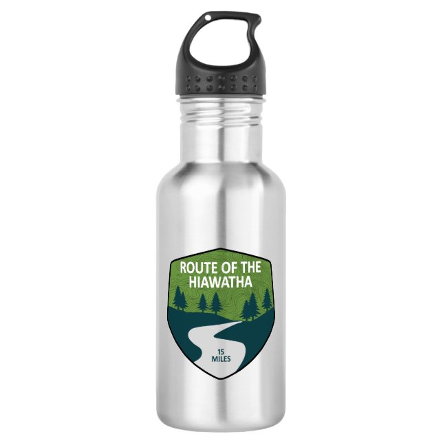 Route Of The Hiawatha Trail 532 Ml Water Bottle (Front)