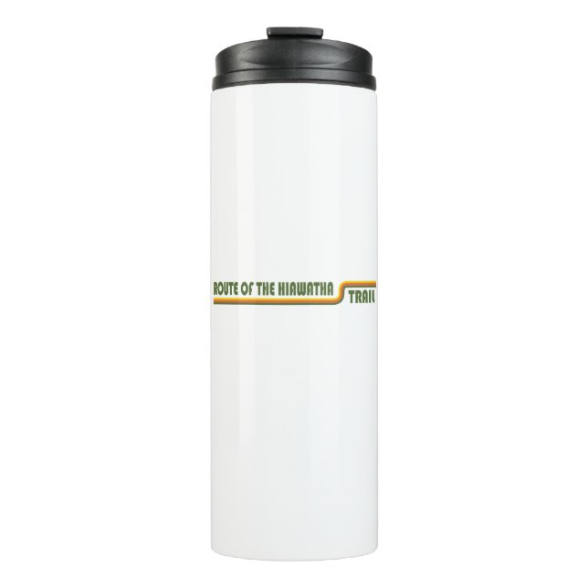 Route Of The Hiawatha Trail Thermal Tumbler (Front)