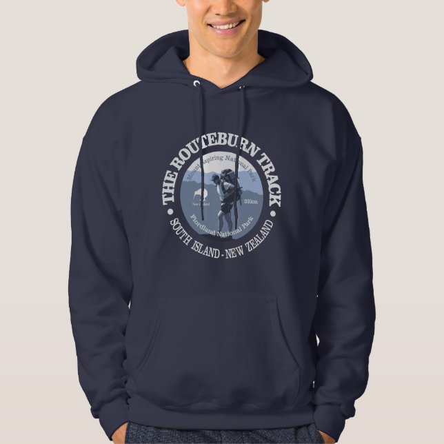 Routeburn Track Hoodie (Front)