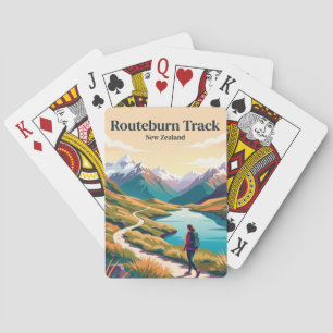 Routeburn Track New Zealand Playing Cards