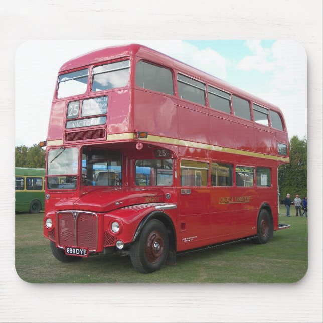 Routemaster Bus Mouse Mat (Front)