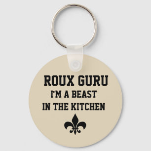 Roux Guru Rougarou Funny Louisiana Keychain