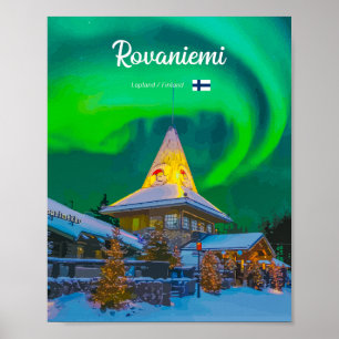 Rovaneimi, Finland Poster