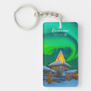 Rovaniemi, Finland Key Ring