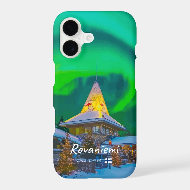Rovaniemi, Finland - Magic Aurora  (Back)