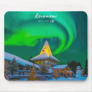 Rovaniemi, Finland - Magic Aurora Mouse Mat
