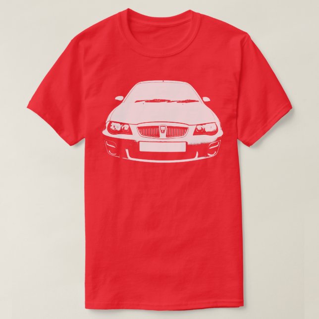 Rover 25 classic monoblock white T-Shirt (Design Front)