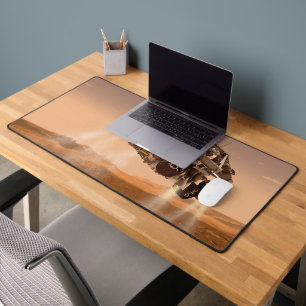 Rover & Descent Stage For Mars Science Laboratory Desk Mat