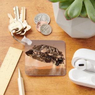 Rover & Descent Stage For Mars Science Laboratory Key Ring
