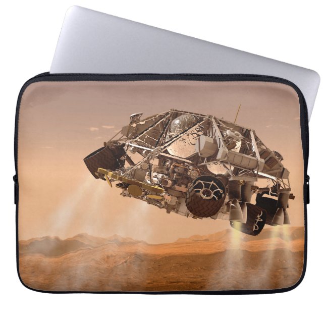 Rover & Descent Stage For Mars Science Laboratory Laptop Sleeve (Front)