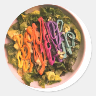 "Roving Reverie" Classic Round Sticker