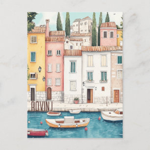 Rovinj Croatia Travel Postcard