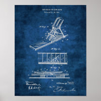 Row Boat Foot Brace Patent 1889