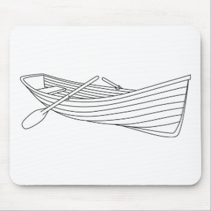 Row Boat Mouse Mat