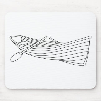 Row Boat Mouse Mat