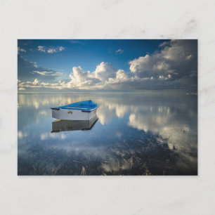 Row Boat On The Water Postcard